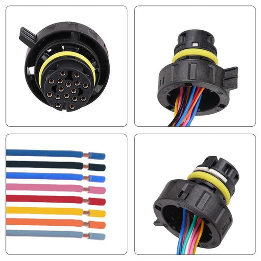Car Wiring Harness Repair Pigtail for 6L80 6L90 Transmission Chevy for GMC 3500168 Q