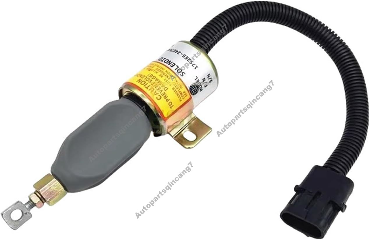 24V Flameout Valve 1752ES-24E7UC3B1S7 for Yuchai Engine 4108
