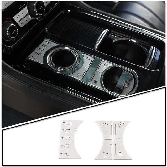 Smooth black rear license plate bottom filling decorative panel suitable for Corvette C7 2014-2019- v