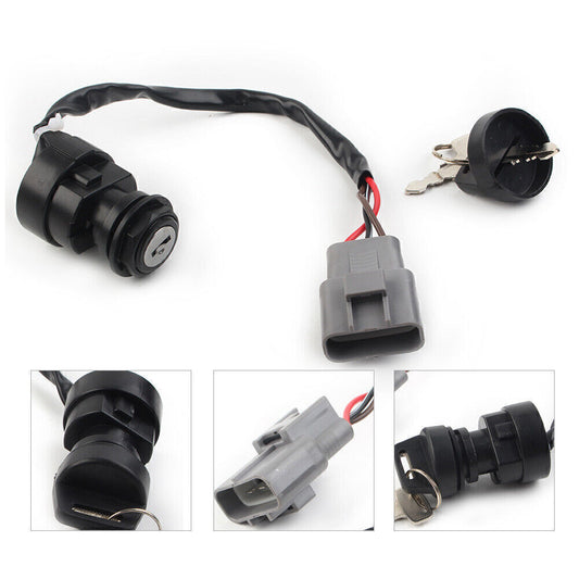 Ignition Switch With 2 Key for Yamaha Grizzly 550 660 YFM660 5KM-82510-00-00 ATV Q