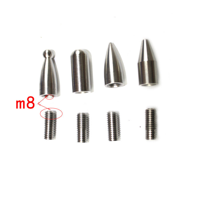 M8 Paintless Dent Repair Tools Auto Body Dent Removal Rod Tips Hook Tips Tool v