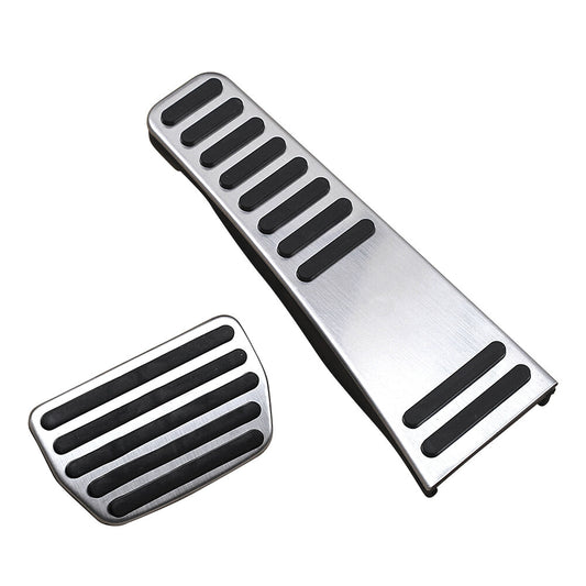 LHD Stainless Steel Car Footrest Brake Gas Pedals Protection Cover for Volvo S90 Q