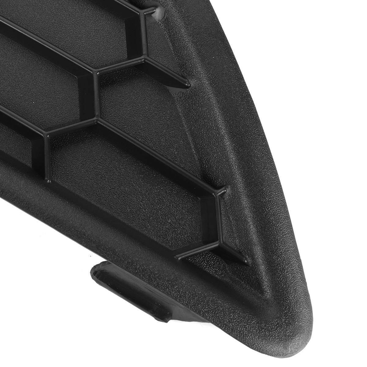2-piece front fog light cover grille pad caps for Ford Fiesta MK7 Zetec S honeycomb