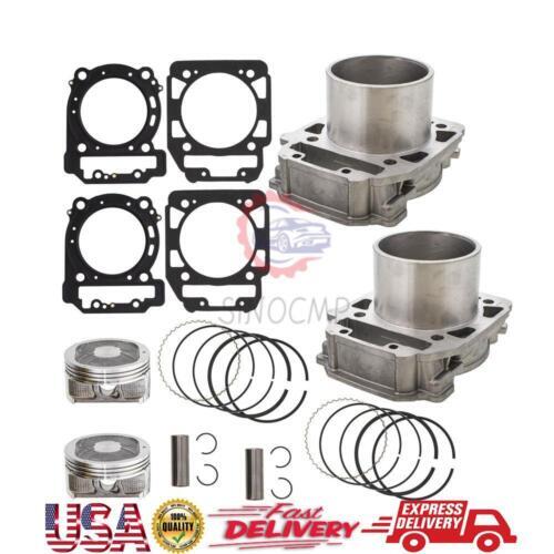 New Front Rear Cylinder Piston Set for Bombardier BRP Can-Am Outlander Max 800