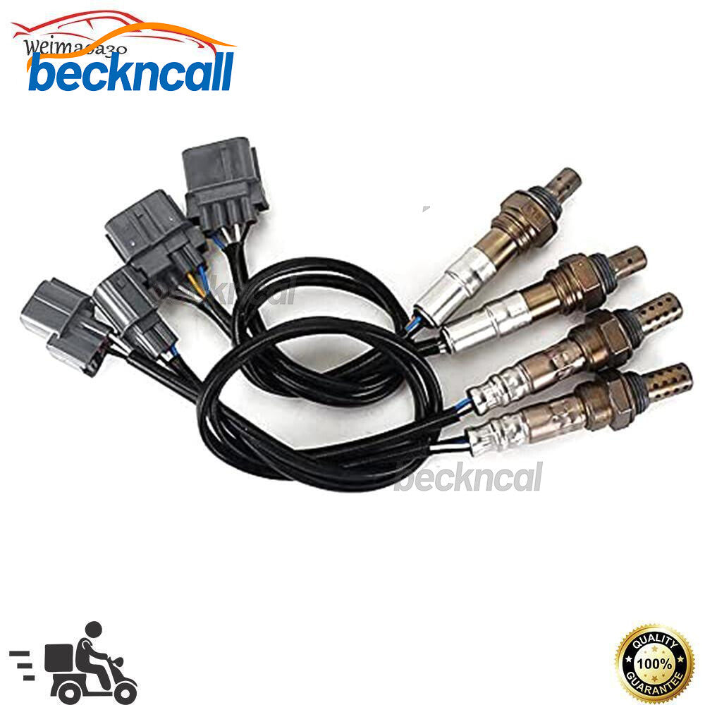 4PCS Oxygen O2 Sensor for Honda Pilot Ridgeline Accord Odyssey 3.5L V6 2005-2008