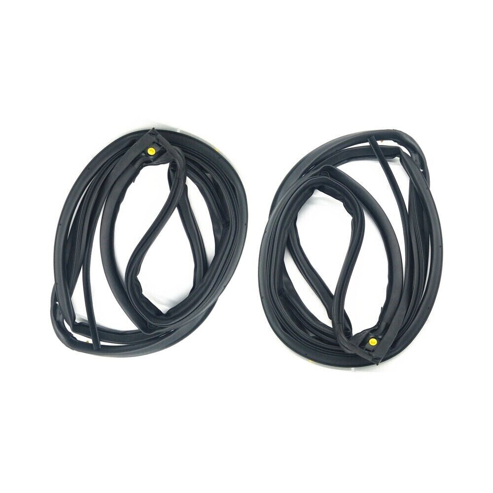 For 2006-2011 for Honda for CIVIC Front Door Weatherstrip Moulding Seal Strip Right+Left