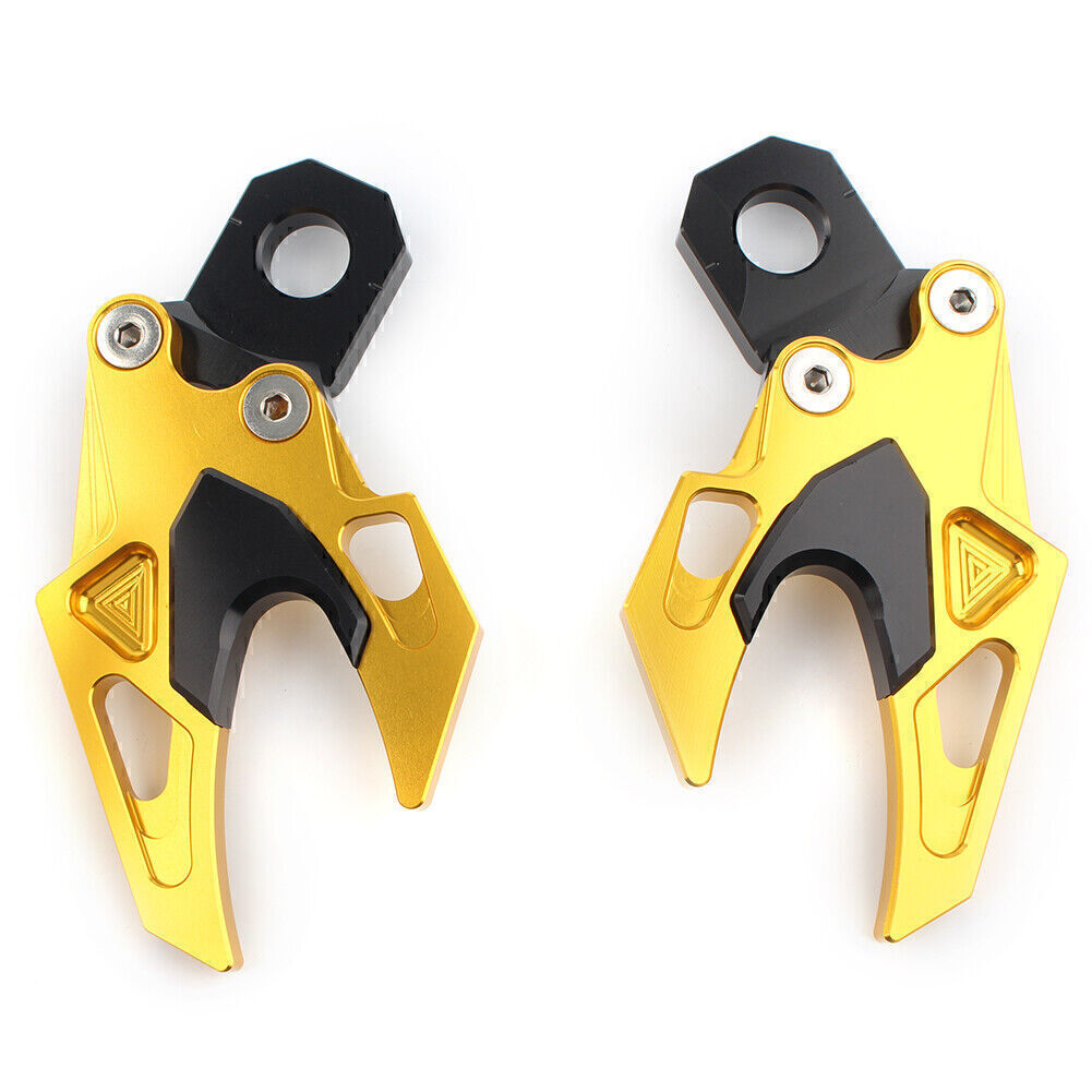 Aluminum Rear Fork Chain Adjuster Fit for Honda CB650F 2014-2018 2015 2016 2017 Gold