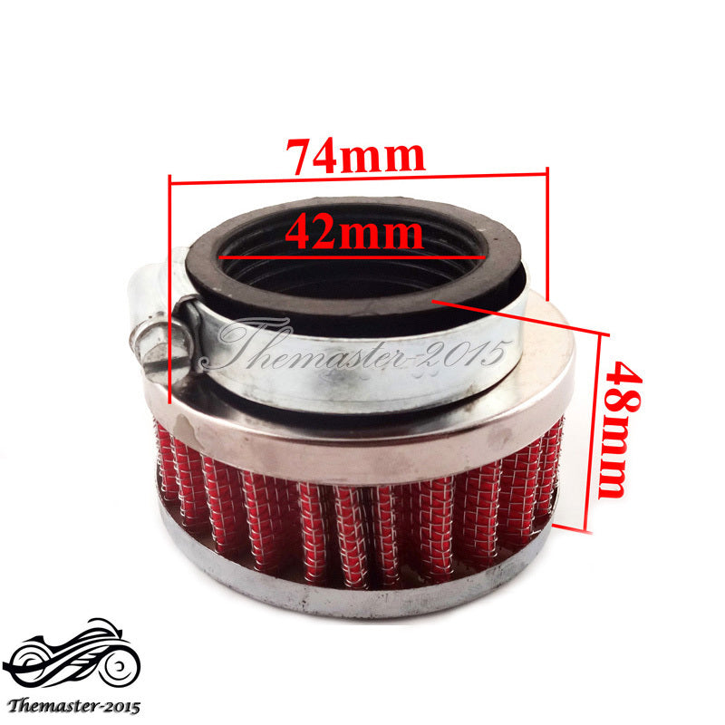 High Performance 42mm Air Filter For GY6 150cc ATV Quad Go Kart Moped Scooters Q