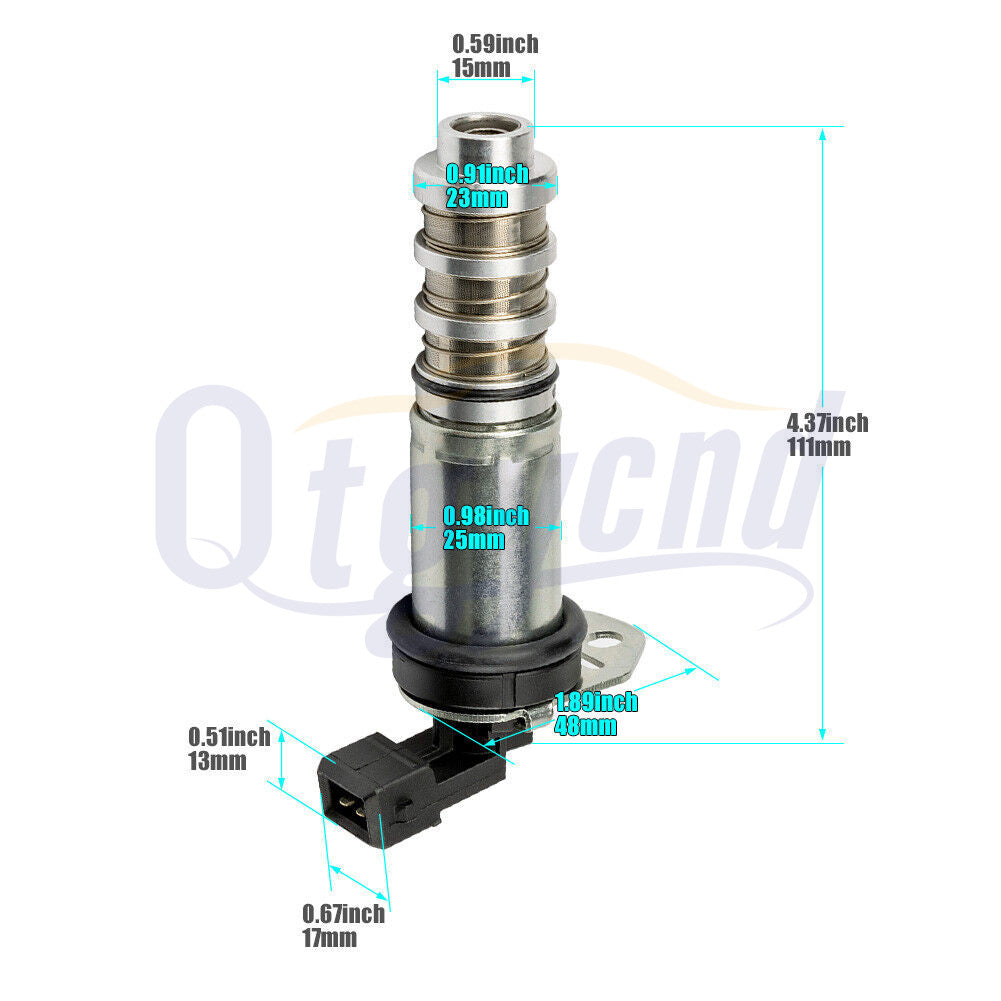 4 VANOS solenoid valves suitable for BMW 335i, 535i, 550i, M3, M5, X3, X5, X6 4.4L (11368605123-)