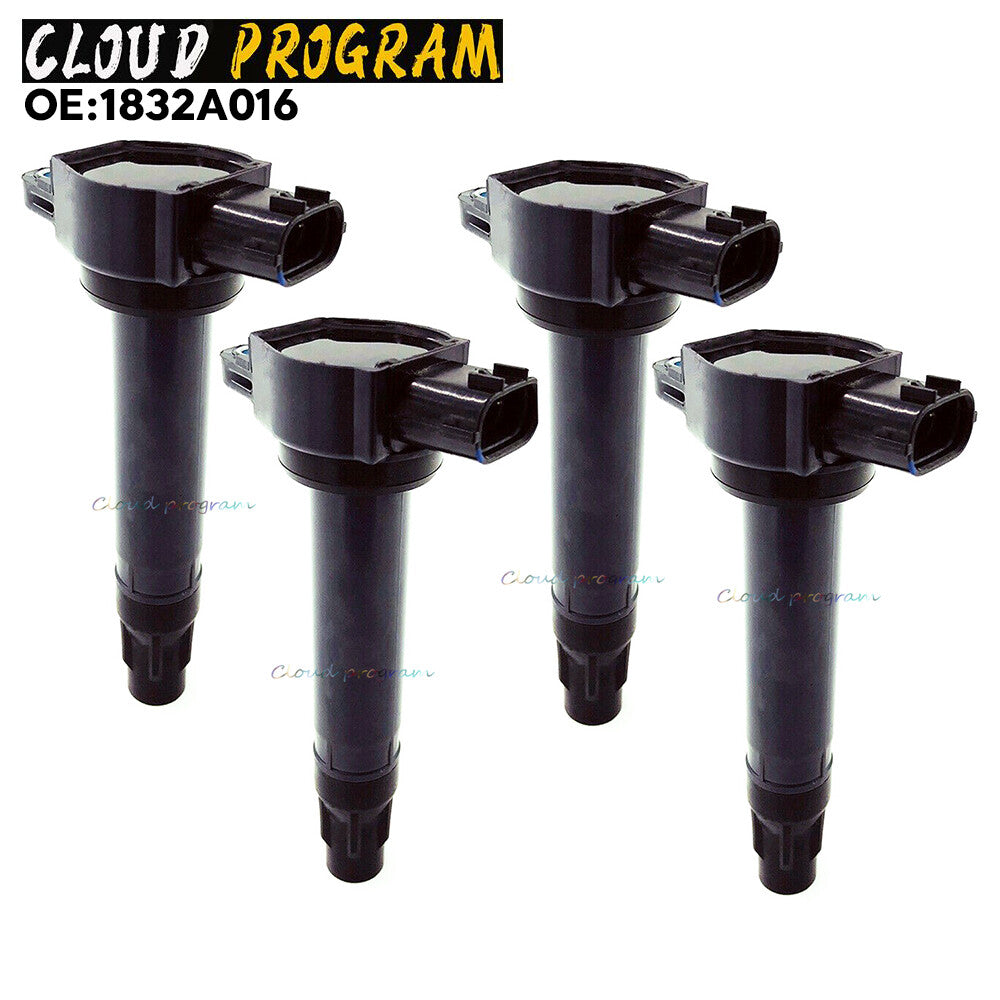 4Pcs Ignition Coil 1832A016 For 05-11 Lancer 2.0L 2.4L Outlander 3.0L n