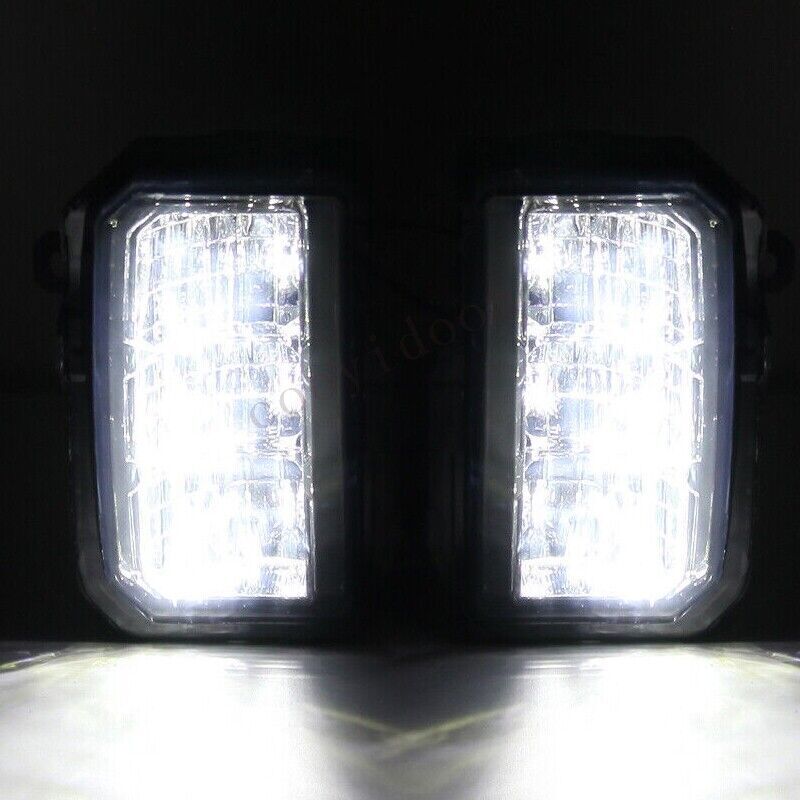 Dual front fog lights with covers for Subaru Forester 2019 - 2021