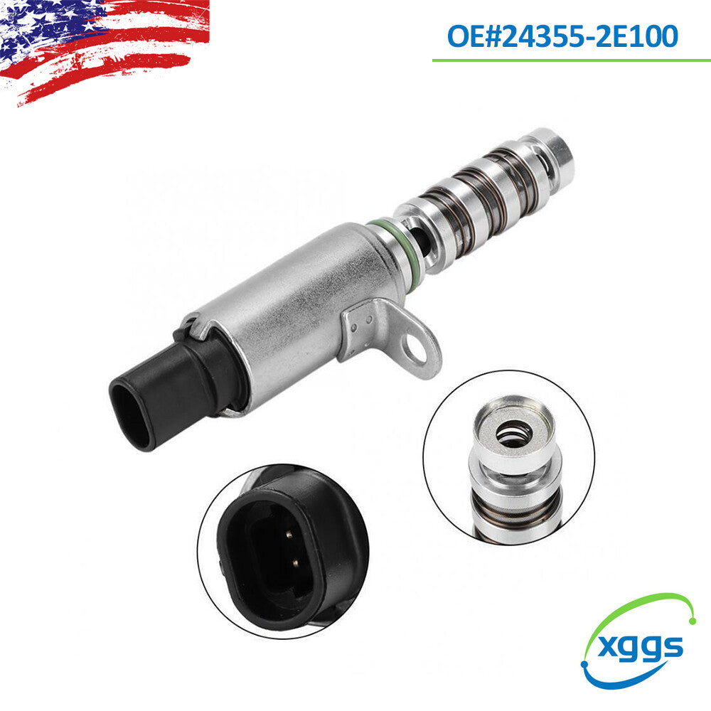 new variable valve timing solenoid valve suitable for HYUNDAI for ELANTRA for Kia FORTE 24355-2E100 models.