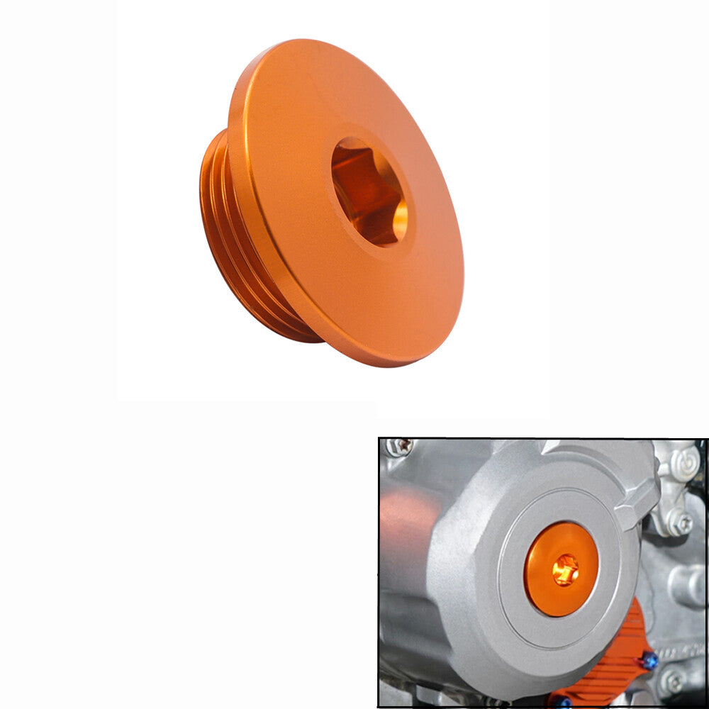 M24 CNC Engine Ignition Cover Plug Cap For 690 Supermoto SMC Enduro ABS 390 Q