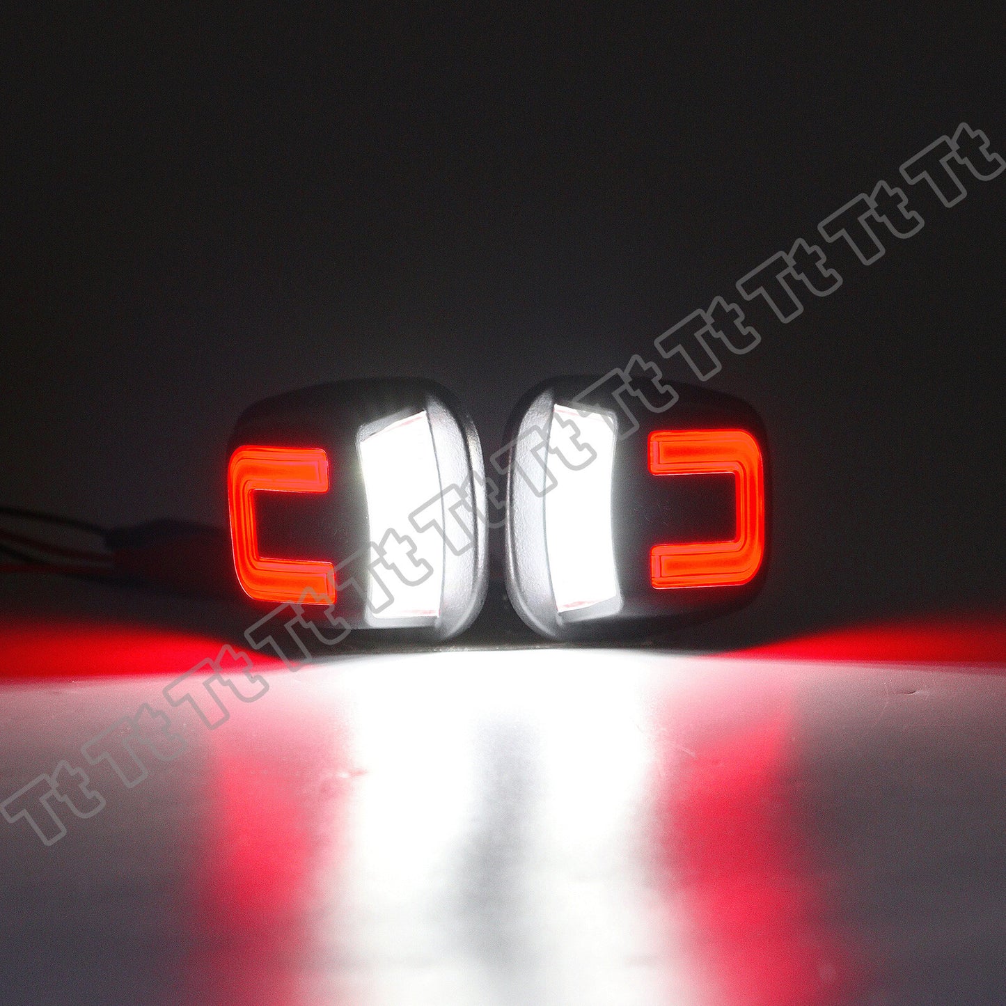 Red light LED White corn LED White corn bright white 88-00 Black and white for GMC C/K 1500 2500 3500- v