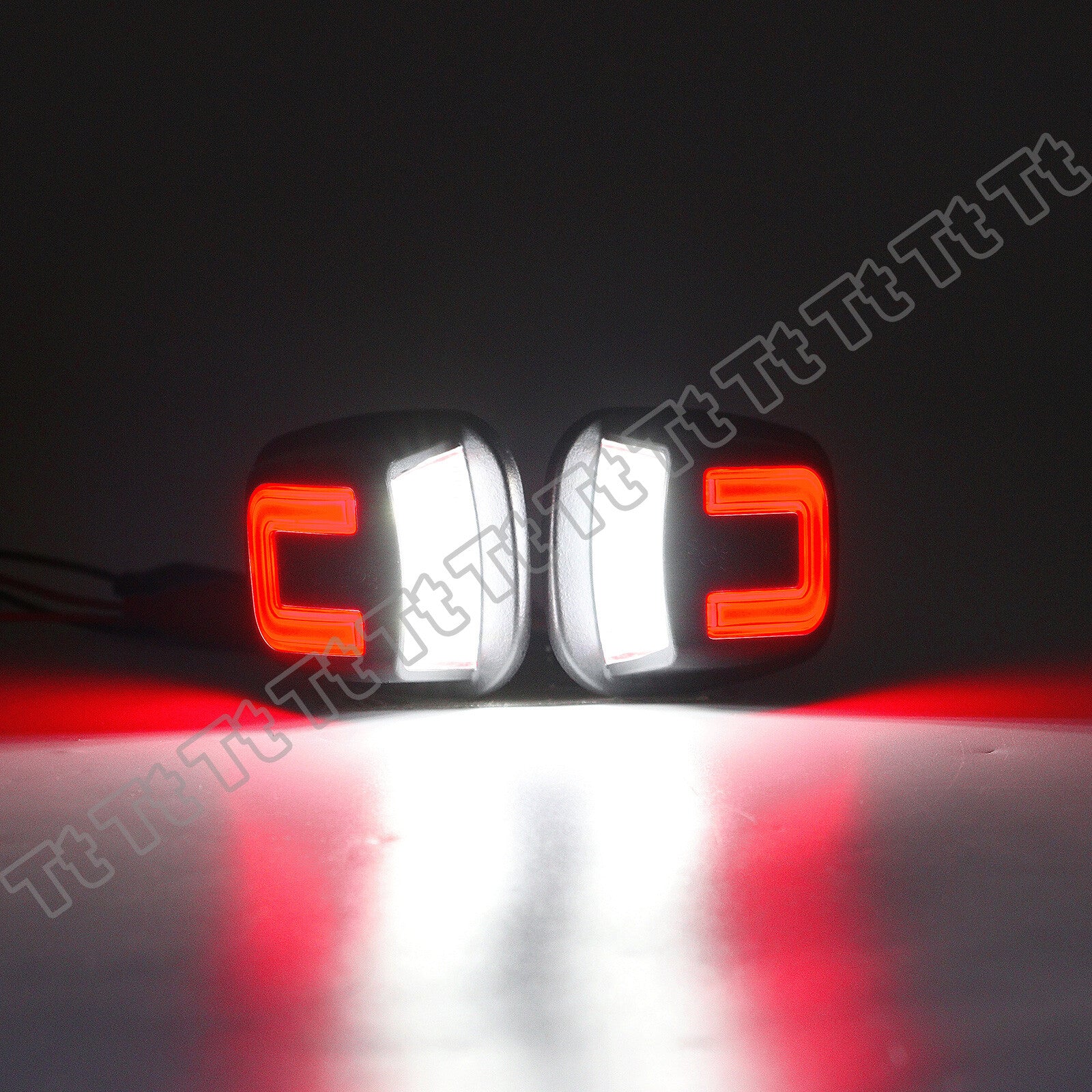 Red light LED White corn LED White corn bright white 88-00 Black and white for GMC C/K 1500 2500 3500- v