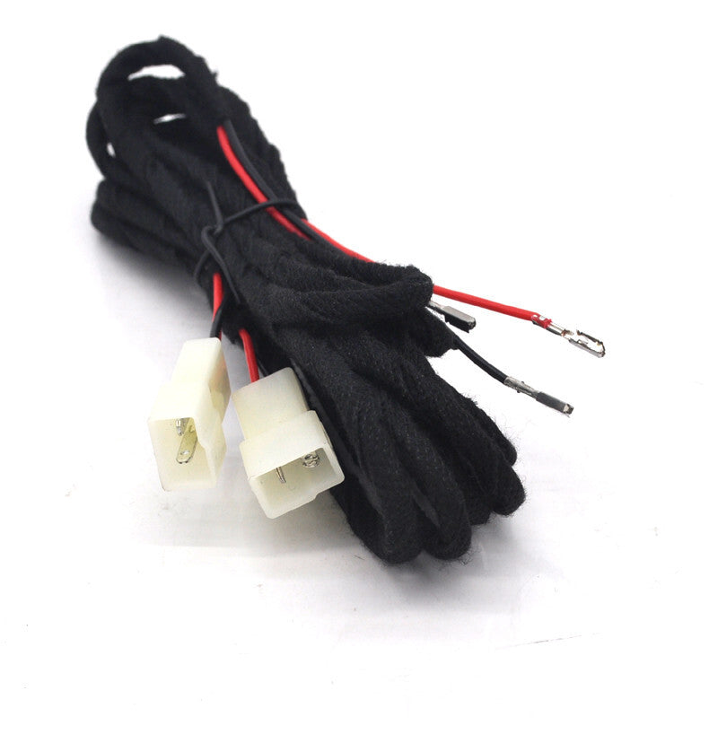 2x Retrofit Side Mirror Puddle Light cable harness for Mercedes W205 C 2015-2022 v