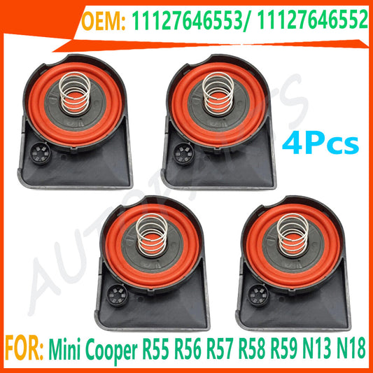 4PCV Valve Cover Repair Kit for Mini Cooper R55 R56 R57 R58 N13 N18 11127646553 n