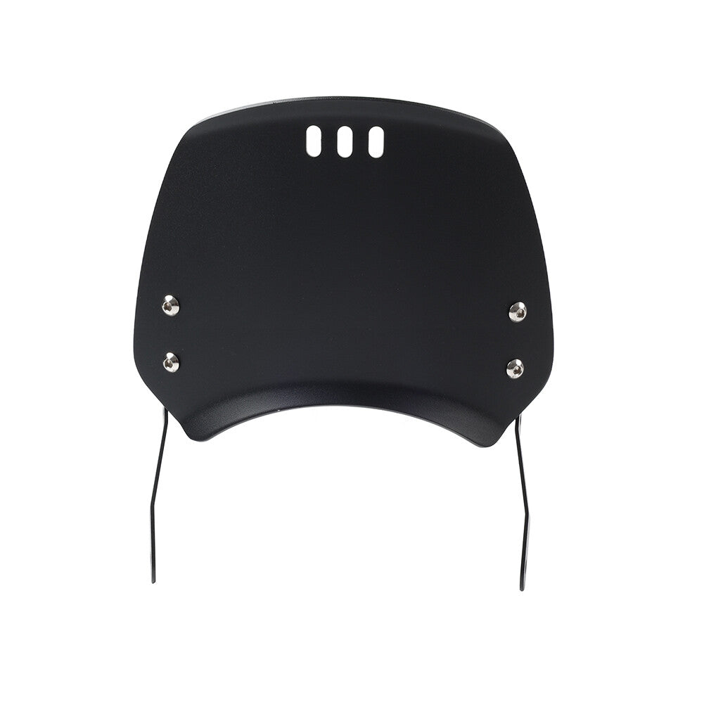 Universal Motorcycle Windshield Windscreen W/Bracket For 6-8'' Round Headlight