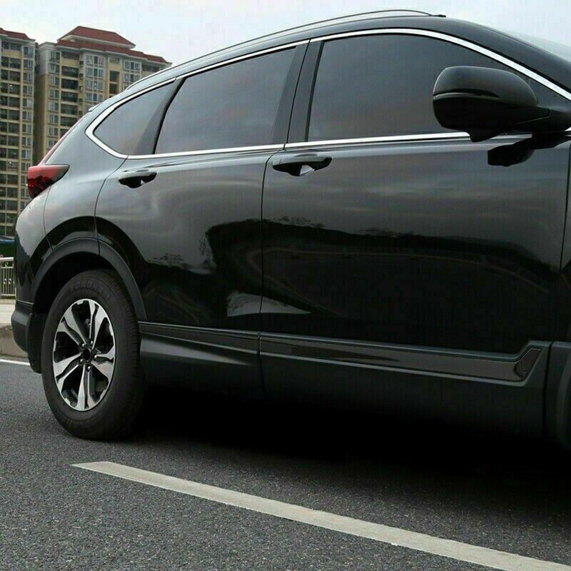 for Honda CRV CR-V 2017-22 Black Steel Body Side Moulding Trim Cover Trim Set 6x