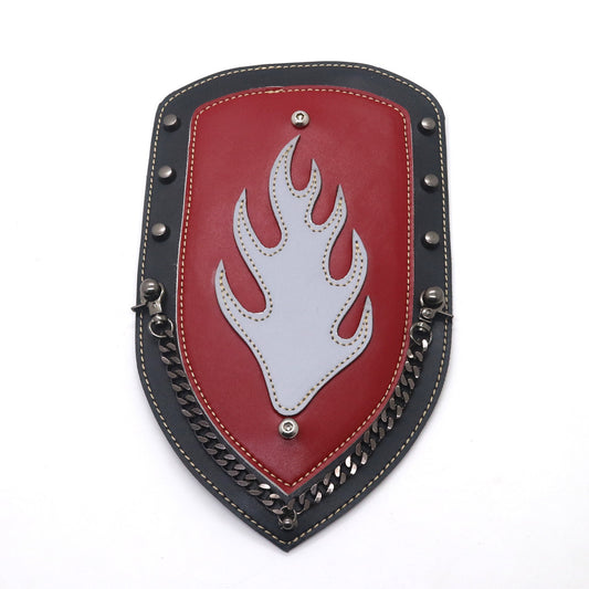 Flame PU Leather Rear Plain Fender Bib Cover For Sportster XL883 Solo for Seat Q