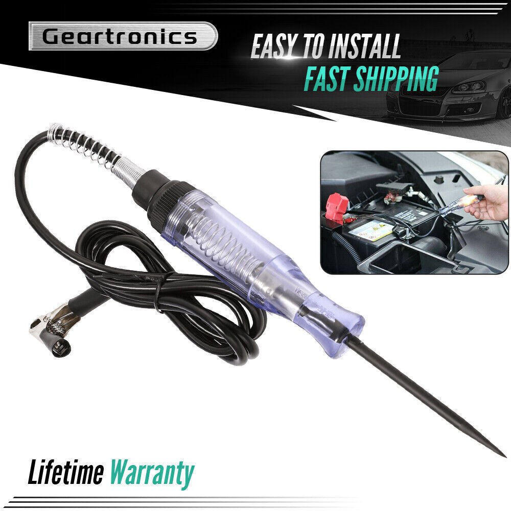 Test Light Car Circuit Tester Probe 12V 6V DC Voltage Continuity Tester Car NEW!