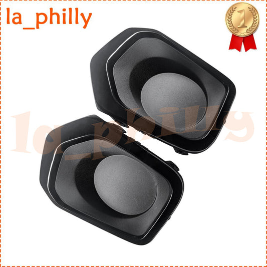Pair Fog Light Cover Passenger Right + Left Fit forToyota Tacoma 16-20 Q
