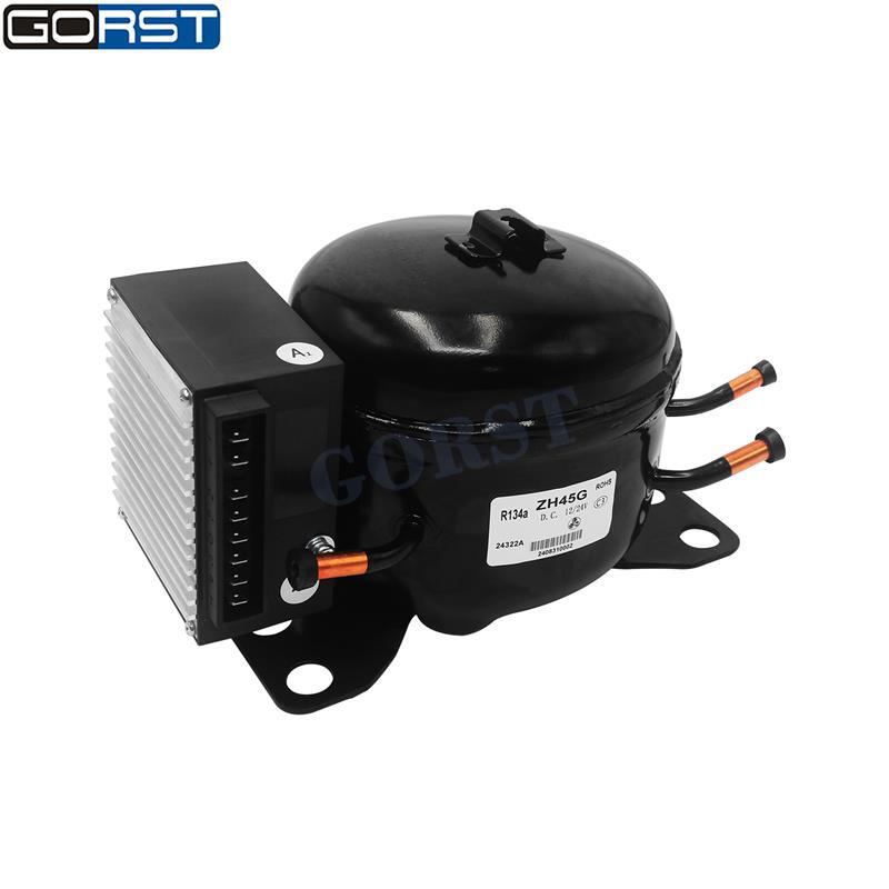 ZH45G DC Car Refrigeration Air Compressor Fridge Freezer Marine 12V 24V R134a Q