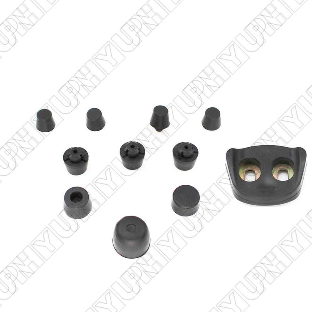 11Pcs Door Buffer Pad Rubber Bump Stops for Mitsubishi for Pajero Montero MB893757
