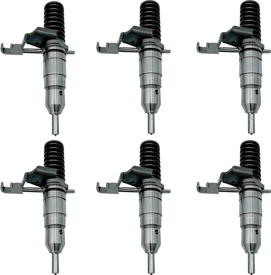 6PCS Fuel Injector Nozzle 0R8633 162-0218 For Caterpillar CAT 3126 Engine