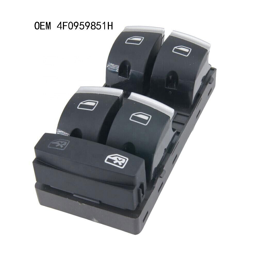 for Audi A3 8P Q7 A4 A6 RS3 S3 4F0959815H 4F0959851H Power Window Switch BLACK 1