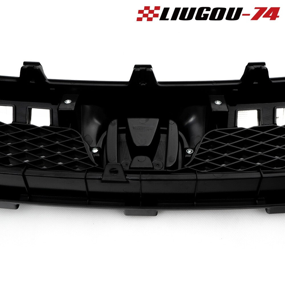 Suitable for Honda for Civic 2009-2011 4DR front bumper barbecue grill with chrome decoration in the United States- v