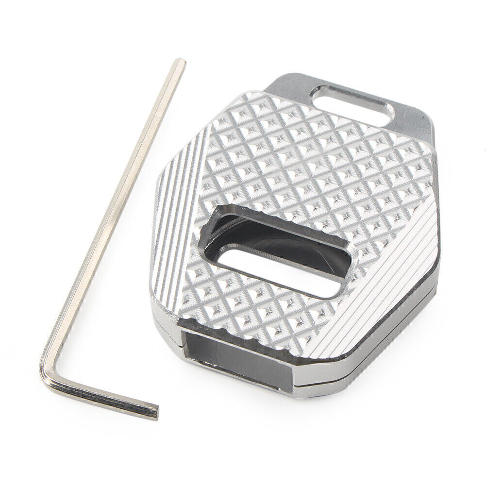 Silver Key Cover Case Shell for Kawasaki Ninja250/Ninja300/600/Ninja650/ZX 250R
