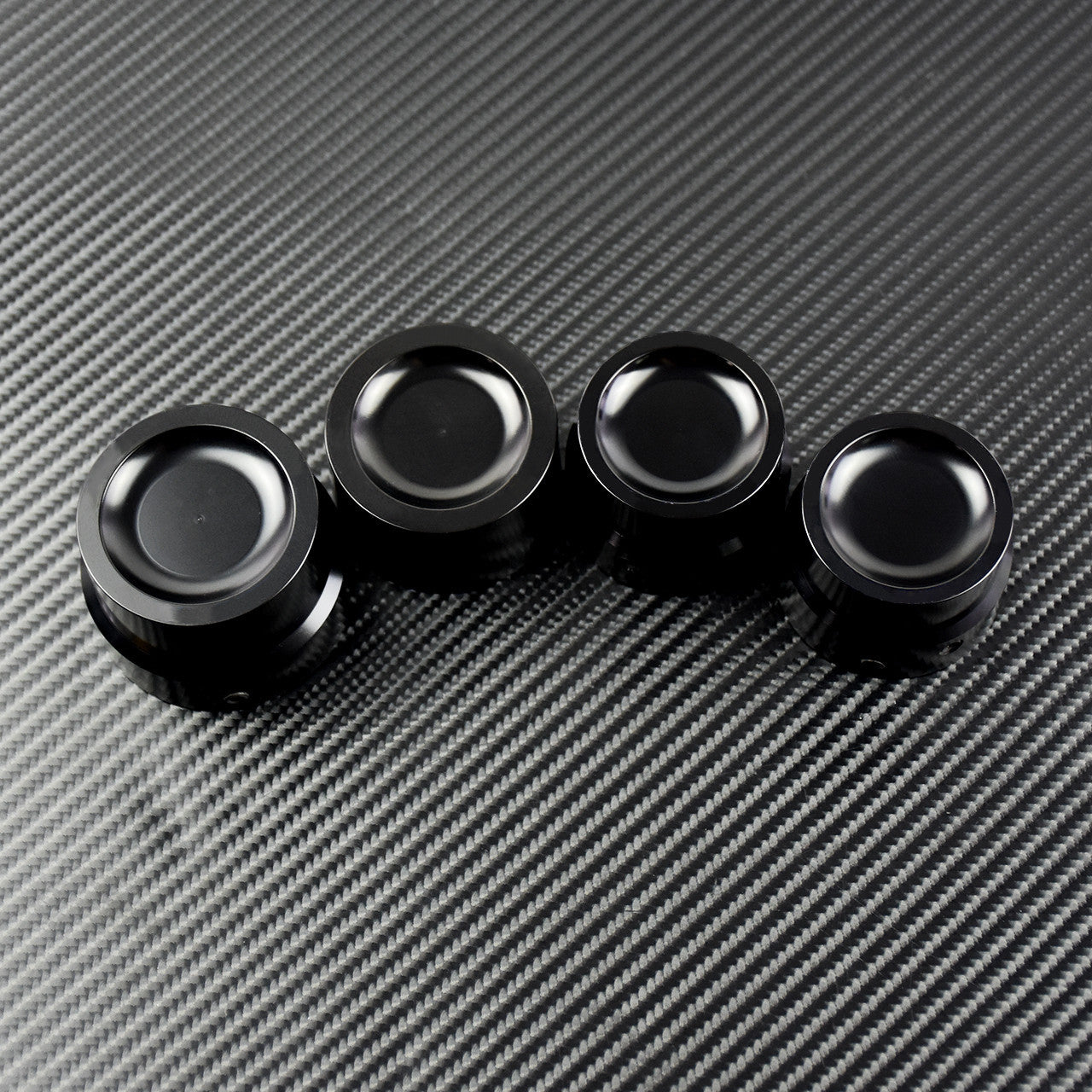 4pcs Axle Nut Cover Cap Fit for Harley Sportster 883 Touring Electra Glide Trike Q