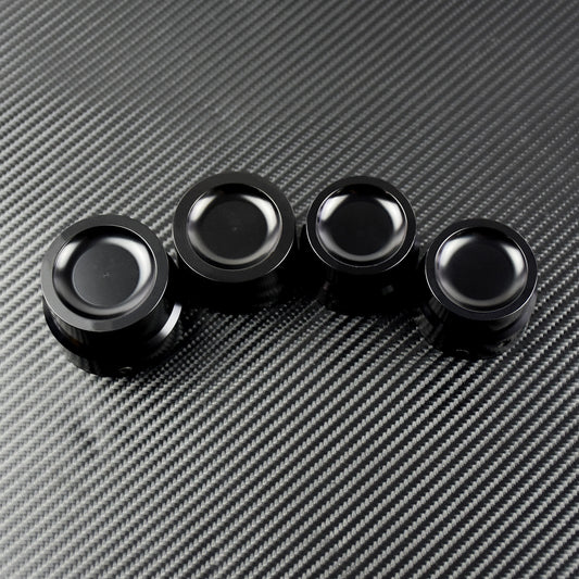 4pcs Axle Nut Cover Cap Fit for Harley Sportster 883 Touring Electra Glide Trike Q