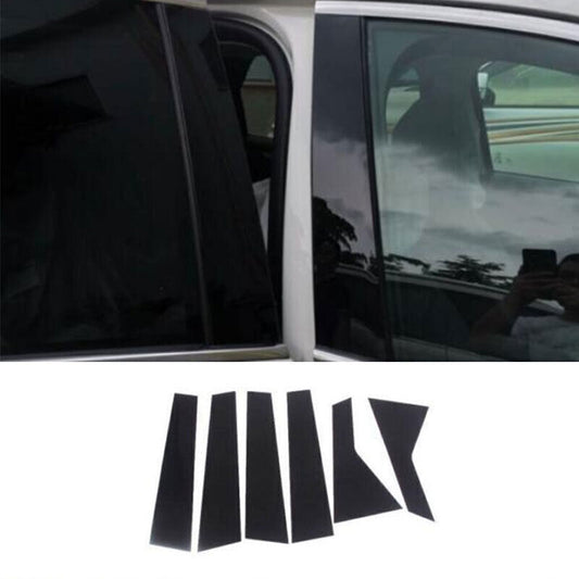 for Ford Escape Kuga 20-2022 Piano Black Pillar Posts Door Window Molding Strip