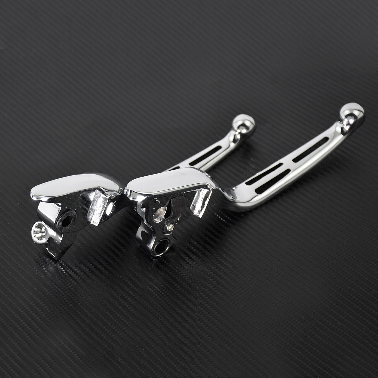 Clutch Brake Levers Fit for Harley Touring Trike model 08-13 FLHR 14-16 Chrome Q