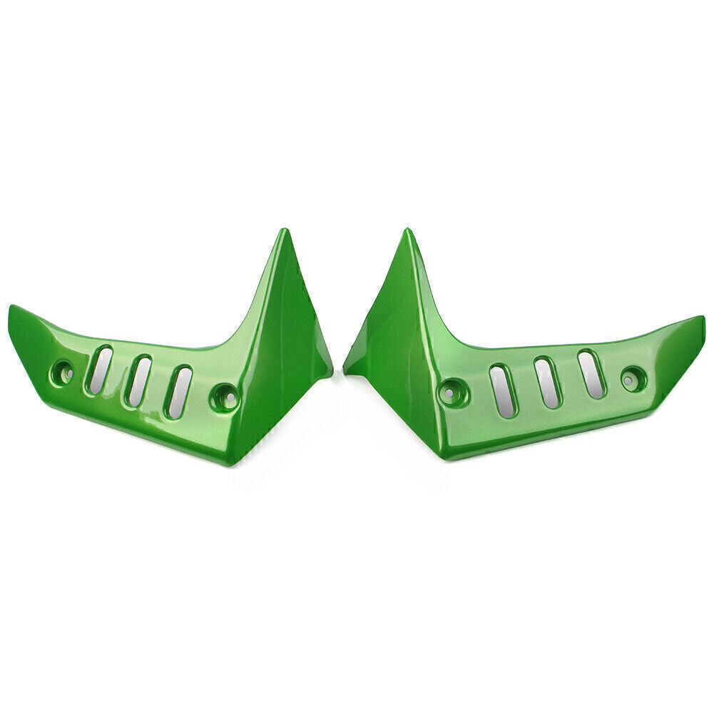 Motorcycle Side Cover Fairing Kits Fit Kawaski Z750 2004 2005 2006 2007 Green