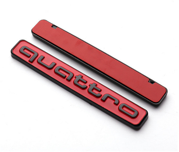 Suitable for Audi Q2 car keychain, keyring, horseshoe buckle, carbon fiber leather, black- v
