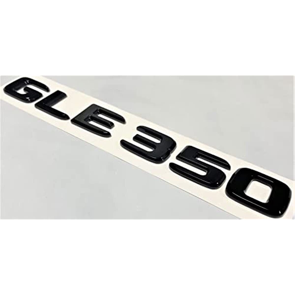 GLE350 Black Rear Trunk Emblem Badge Decal for Mercedes-Benz GLE350 Letters