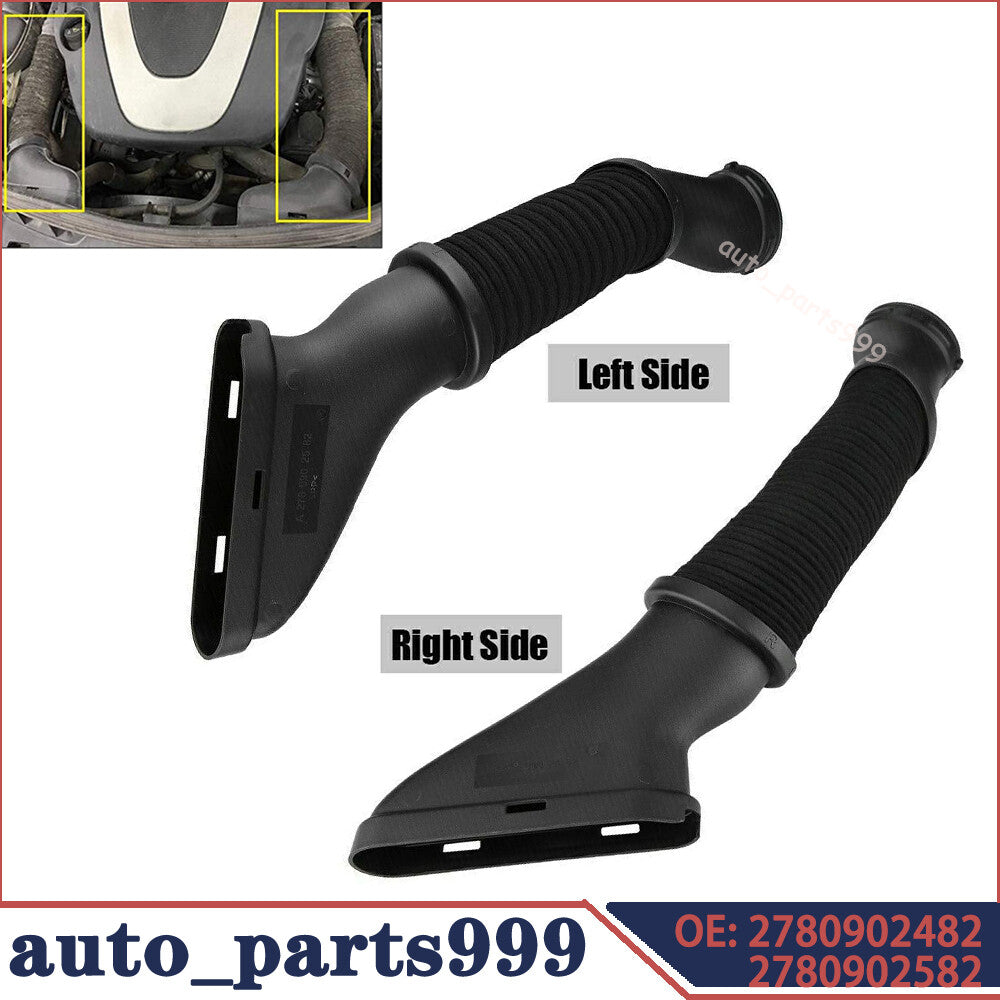 Intake hose (left/right) suitable for Mercedes W166, GL550, GL450 2780902582- n