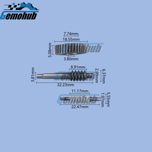 Wing Side Mirror Fold Motor Gear Repair Kit for 2006-2014 for Mitsubishi Strada