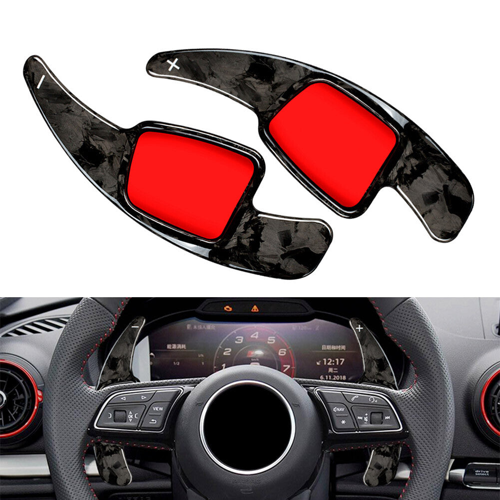 2pcs Steering Wheel Shift Paddle Shifter for Audi A3 A4 A5 S3 S4 Q2 Q5 Q7 TT TTS