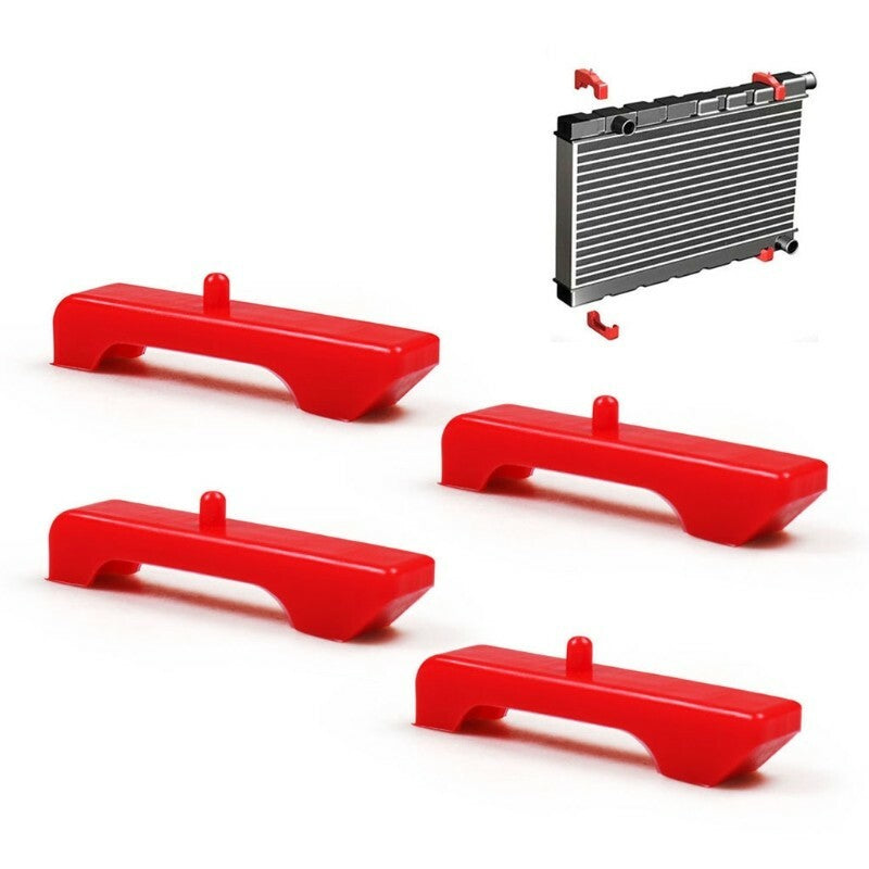 new red polyurethane GM style small engine radiator isolator support bushing