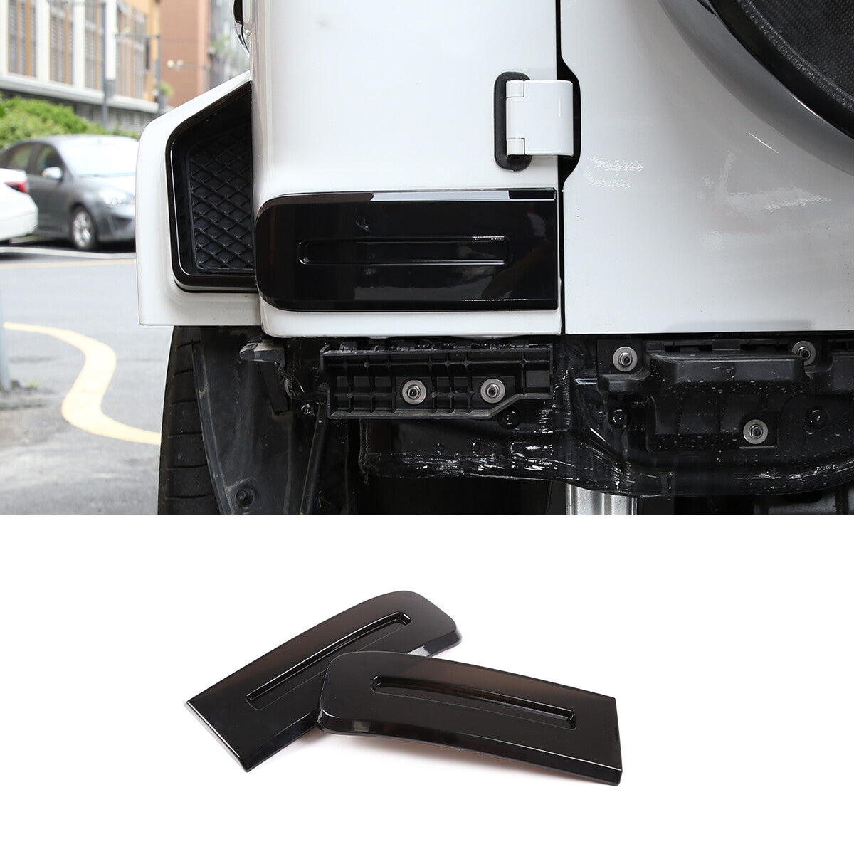 Dark Blue Center Control Air Socket Ring Trim for Tacoma 2016 - 2020 - v
