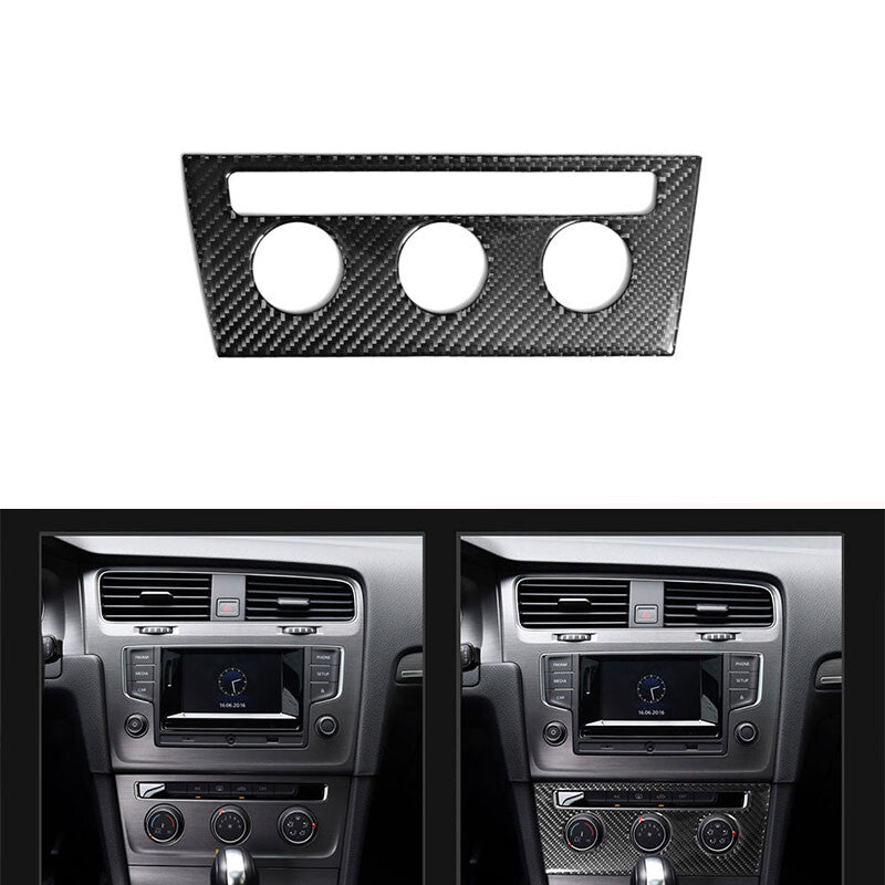13Pcs Carbon Fiber Interior Door Control Kit Cover Trim for Acura TSX 2009-2014 v