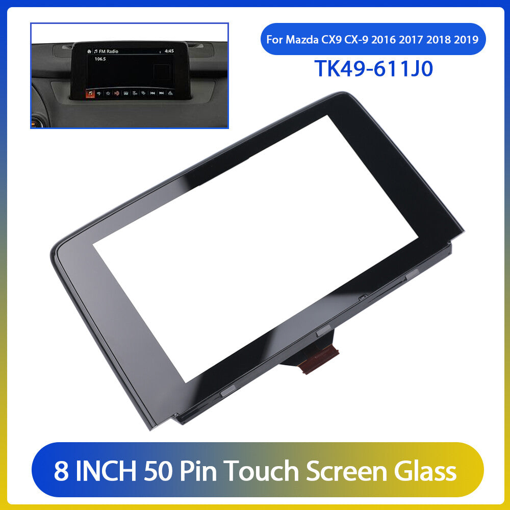 TK49-61190B 8 Autoradio LCD Ersatz Touchscreen Digitizer  for MAZDA CX-9 CX9