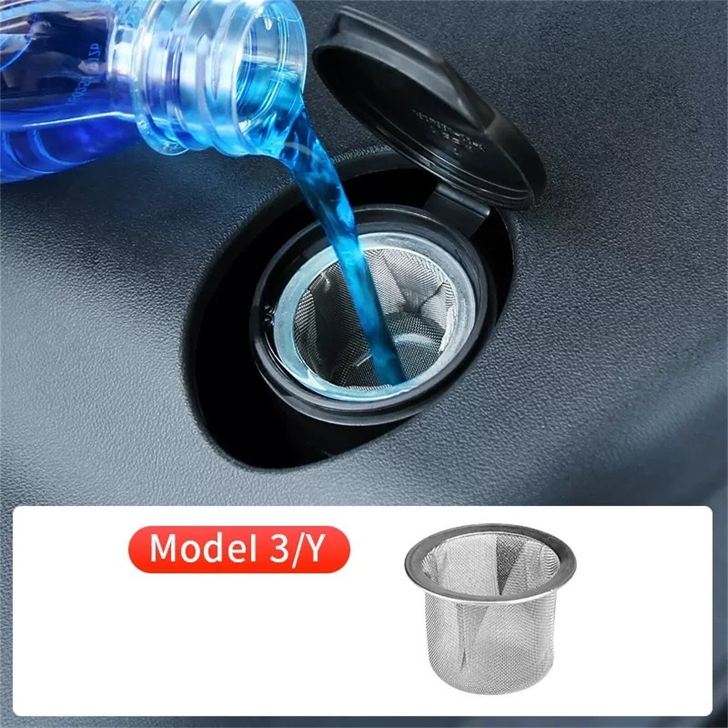 Car Wiper Water Inlet Filter Wiper Filter ScreenAuto for Tesla Model 3 Y