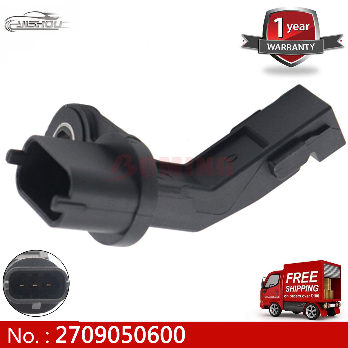 Crankshaft engine sensor 2709050600 is suitable for Mercedes-Benz E-Class, C-Class, CLA, and GLA (all new).