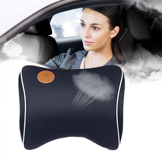 Car Neck Headrest Pillow Cushion for Seat Memory Cotton Under Head Support Protector