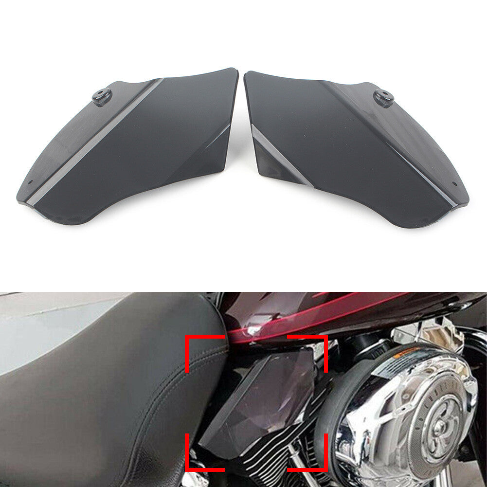 for Harley Softail Fatboy FLSTF Tan Saddle Shields Heat Deflector Fit 2x UK Q